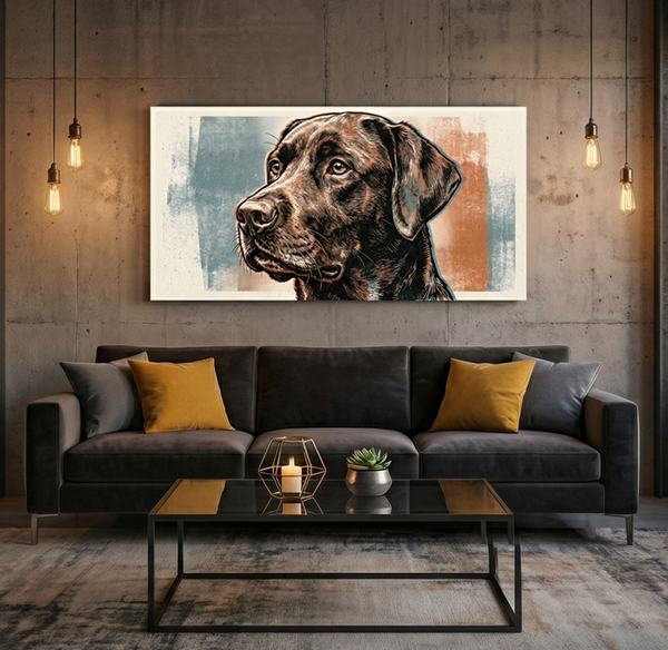 Labrador Wall Art Print