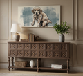 Golden Retriever Puppy Wall Art Print