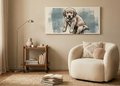 Golden Retriever Puppy Wall Art Print