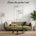 Bloom Vintage Botanical Canvas Wall Art - “Grow Gently Into Who You Were Meant To Become” Floral Canvas