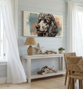 Poodle Wall Art Print
